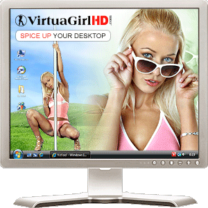 VirtuaGirlHD  Latest Cards a0751~a0825 / Виртуальные девушки - танцы на столе