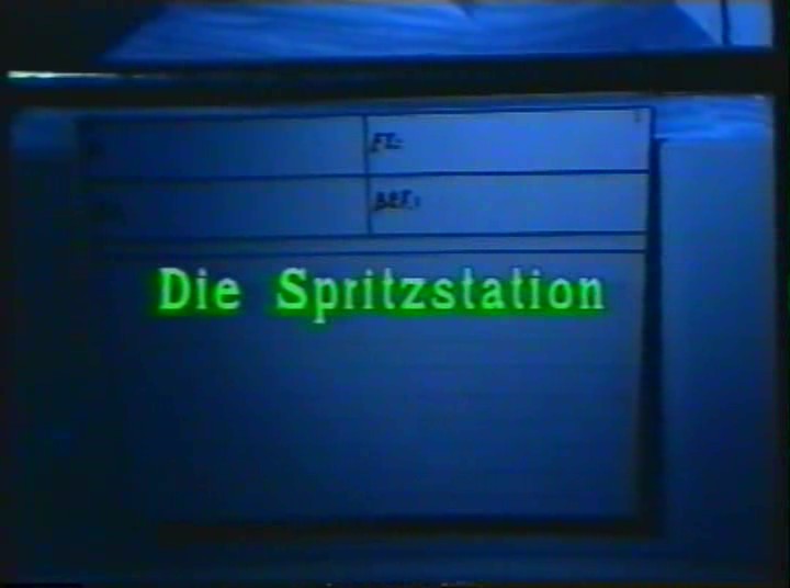 Die Spritzstation / Cтанция по разбрызгиванию...